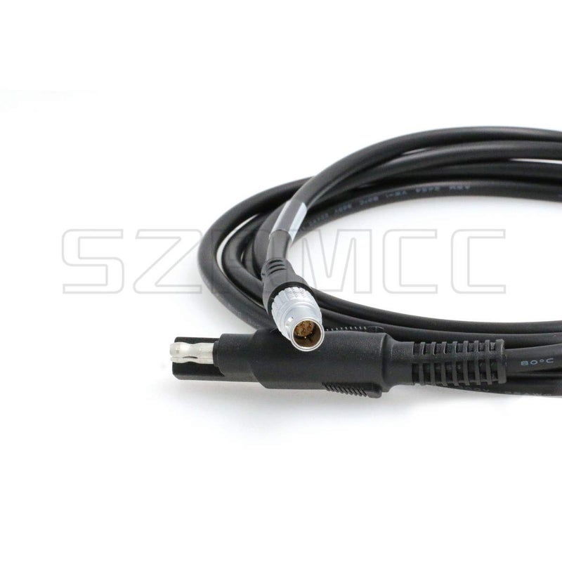 SZRMCC Trimble GPS RTK GNSS Receiver 5700 5800 R6 R7 R8 R10 46125-20C Replacement Power Cable 2 pin SAE to 0B 7 Pinâ€¦ - Image 3